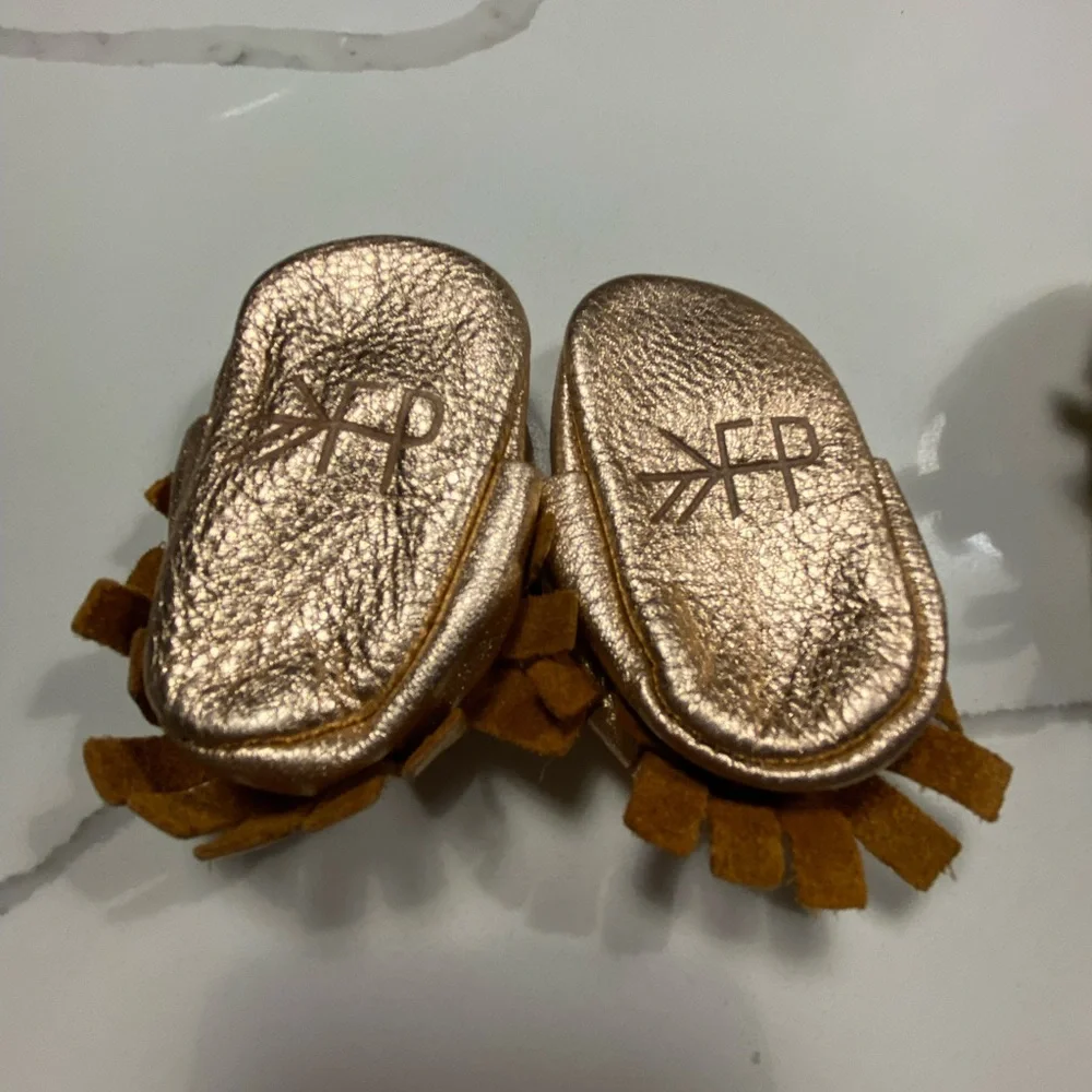 Freshly Picked |{ Leather Moccasin Baby Shoe Bundle